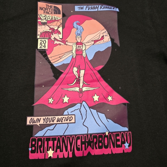 NWT The North Face Cotton Boys Graphic Tee NF0A8B1J4O91-M Black Size M (10) - Picture 6 of 10